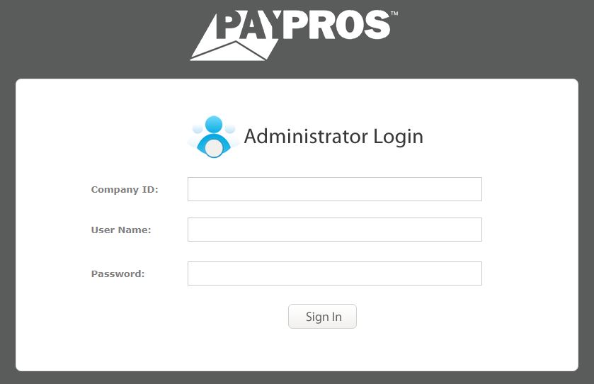 paypros login