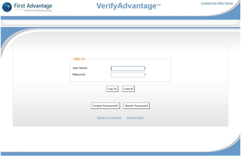 verify advantage login